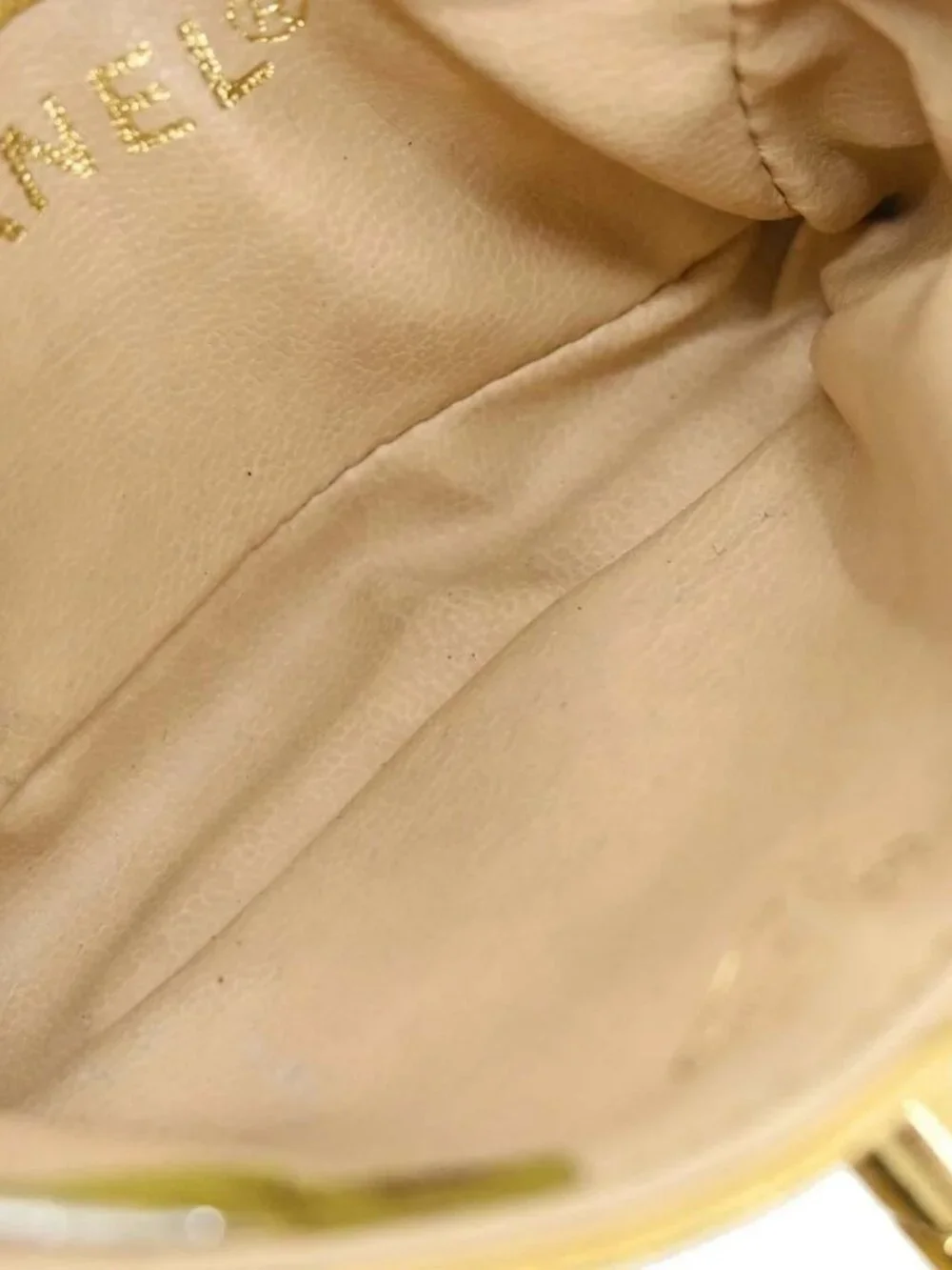 Chanel Gold Lambskin Waist Bum Bag #80/32 RQ04193